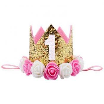 Cute Kids' Birthday Crown Hair Accessory