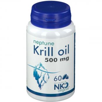 Soria Neptune Huile de Krill 500 mg 60 Perles