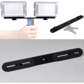 1/4 Dual Flash Aluminum Stand Bracket