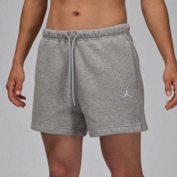 Jordan Brooklyn Damenhosen in Grau – Kurz, M – Baumwolle