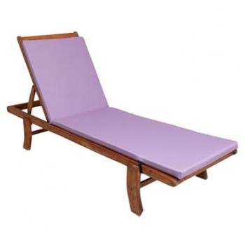 Coussin Chaise Longue Lila