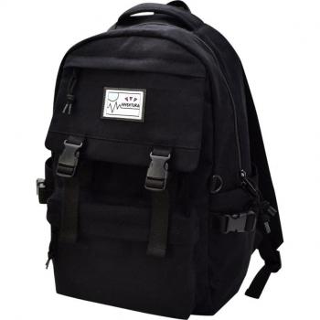 Mochila Portabotellas A4 20L – Lona Negra con Aislamiento Térmico