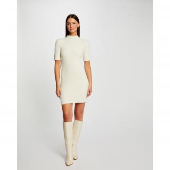 Vestito Corto Morgan Morik Ecru XL