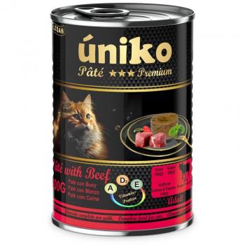 Patê para Gatos Uniko com Boi 400g