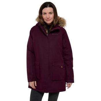 Mountain Warehouse Tarka II Women’s Heavy‑Duty Padded Jacket – Burgundy, Size 6