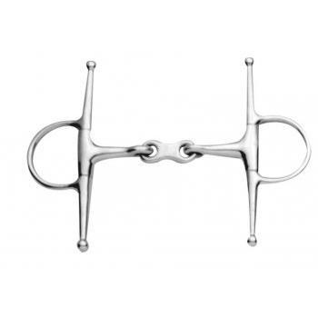 Pro Steel Clear French Link Snaffle Bit