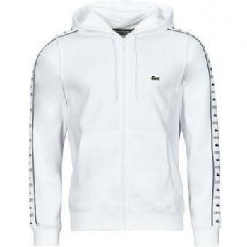 Sweat-shirt Lacoste Blanc Homme Capuche