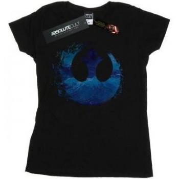 Widerstands‑Symbol T-Shirt, Frauenmodell, XL, weiß – Star Wars Edition