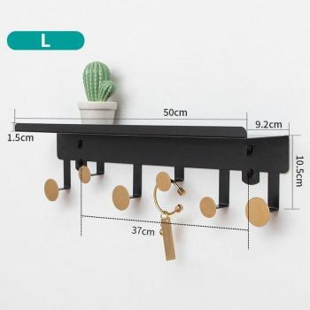 Hanging Storage Rack with 6 Hooks for Home Essentials