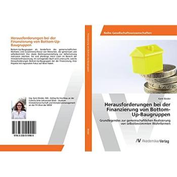 Binder, Karin: Herausforderungen bei der Finanzierung von Bottom-Up-Baugruppen