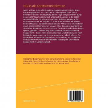 NGOs als Kapitalmarktakteure: Shareholder Engagement als Möglichkeit zur Einflussnahme auf Corporate Social Responsibility