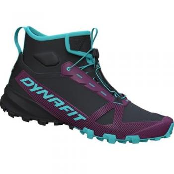Traverse Mid Dynafit – GORE‑TEX Feminina em Preto, Lilás e Azul (38)