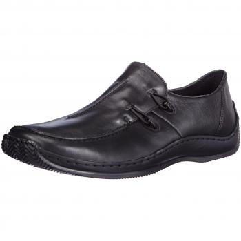 Rieker Women's Celia L1751 Leather Mary Jane Shoe in Black, Size 6 UK