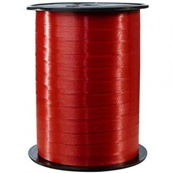 Bobine Bolduc Lisse Rouge en Coton Bio