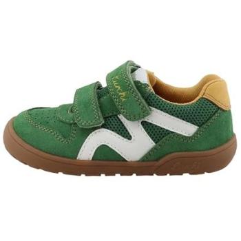 Barfußschuh LURCHI “Jamin, Barefoot” – Mädchen – Gr. 28 – Grüner Farbton – Lederimitat & Textilmix – Klettverschluss