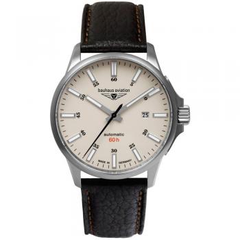 Bauhaus Aviation Armbanduhr Titan mit Saphirglas