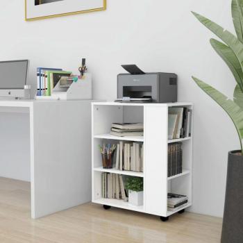 Mesa auxiliar giratoria de madera maciza Maison Exclusive