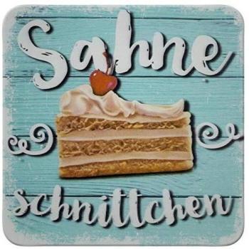 Sahneschnittchen 3D Untersetzer Sheepworld A24 Kork