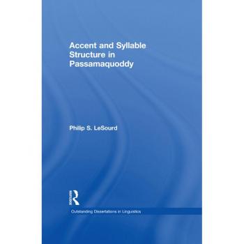 Vitalsource Technologies, Inc. Accent & Syllable Structure In Passamaquoddy