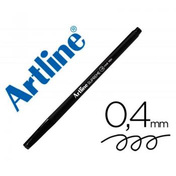 Artline Supreme Fineliner Pen 0.4mm Black