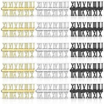 15-Piece Roman Numerals Clock DIY Kit