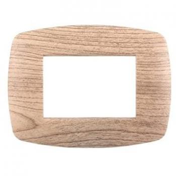 Plaque Compatible Bticino Livinglight 3 Modules Ettroit
