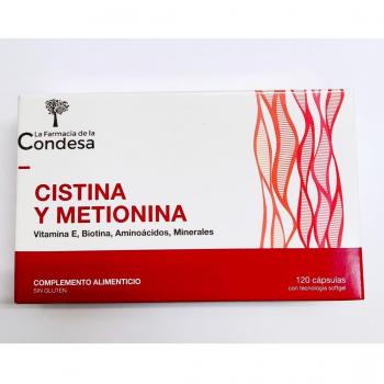 Cistina y Metionina Anticaída 120 Cápsulas