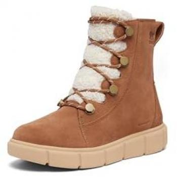 Sorel Women's Explorer III Joan Cozy Waterproof Ankle Boot Velvet Tan