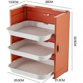 6-Tier Cooking Plate Organizer