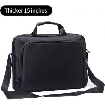 Professional Black 15‑17” Laptop Handbag for Men – XA223M