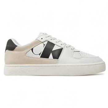 Baskets blanches Calvin Klein pour hommes