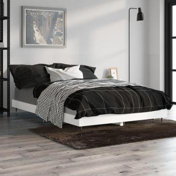 Base de Cama Blanca 120x190 cm en Madera Multicapa
