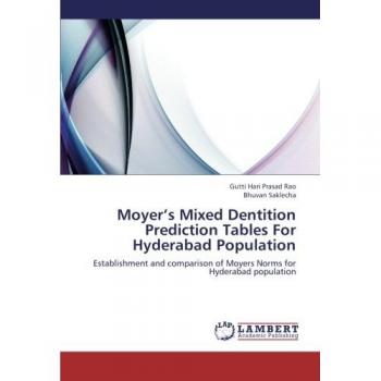 Moyer’s Mixed Dentition Prediction Tables For Hyderabad Population: Establishment and comparison of Moyers Norms for Hyderabad population