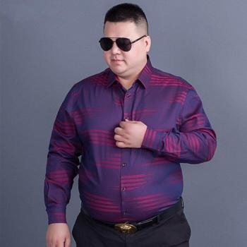 Camisa Vestir Manga Larga Rayado Grande