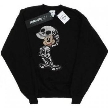 Sudadera Negra con Mickey Mouse Esqueleto para Niños