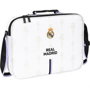 CARTERA EXTRAESCOLARES REAL MADRID 1ª EQUIP. 22/23 38x28x6Cm