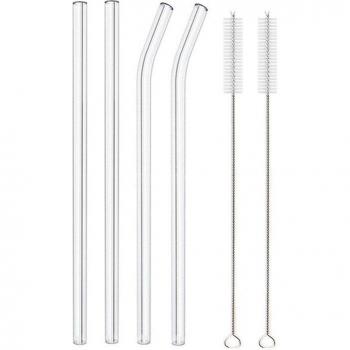 Eco-Friendly Glass Straws for Cocktails