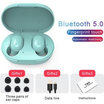 Auriculares Bluetooth 5.0 A6S TWS con Micrófono para iPhone y Android