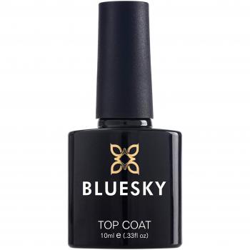 Bluesky Nail Polish UV Soak Off Gel Top Coat 10 ml
