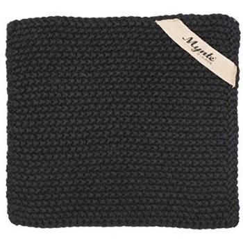 Ib Laursen Topflappen MYNTE Pure in Schwarz