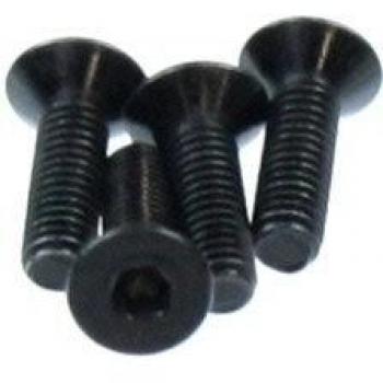Redcat Racing 98076 M414 Machine Screws, Countersunk, 4‑Pack, Car Parts