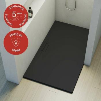 Receveur de douche extraplat anthracite 80x180 cm