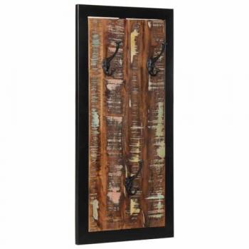 Porte-manteau vintage en bois 40x2x80 cm
