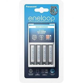 Panasonic Eneloop BQ-CC51E mit 4x eneloop AAA