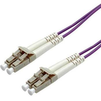 ROLINE LWL-Kabel 50/125µm OM4, LC/LC, violett 5m (21.15.8755)