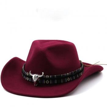 Wide Brim Jazz Bowler Hat