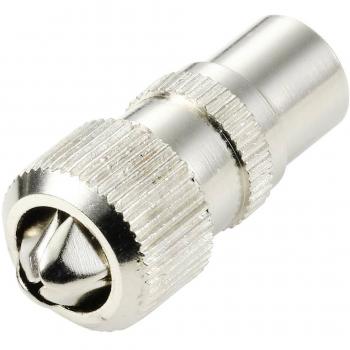 TRU COMPONENTS – TC‑10101528 Metallkoaxialstecker, IEC Standard