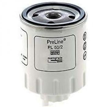 MANN-FILTER PL 50/2 Kraftstofffilter für Nutzfahrzeuge