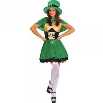 Women's Lucky Leprechaun Fancy Dress Costume