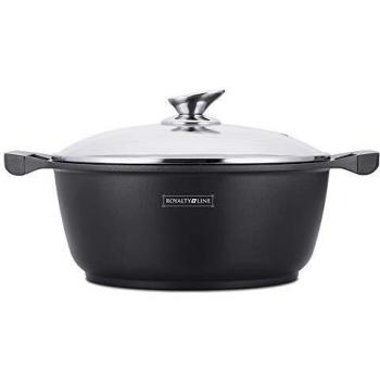 Cacerola Royalty Line 20cm con tapa de cristal